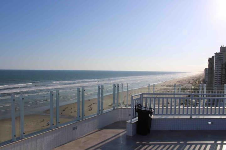 Frente Pro Mar Apartamento Completo Praia Grande  Eksteriør billede